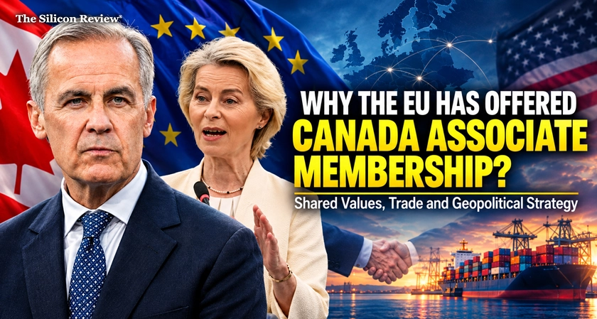 Why the EU has offered Canada to be an Associate Member? Is it just "shared democratic values" or "using" Canada to secure its geopolitical and economic future?